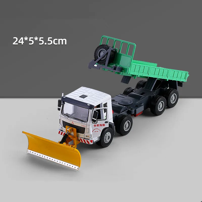 Construction Snow Shovel Vehicle Model 1:50 Scale 2 Construction Snow Shovel Vehicle Model 1:50 Scale - Image 2