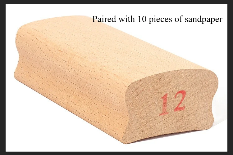 Guitar Neck Curvature Polish Kit with 7 Beech Tools 10 Guitar Neck Curvature Polish Kit with 7 Beech Tools - Image 10