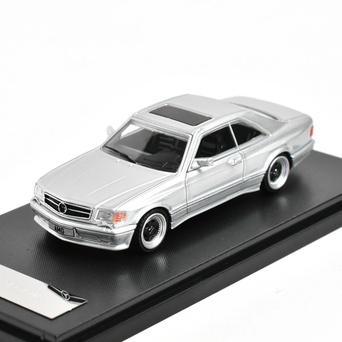 Mercedes-Benz 560SEC W126 Diecast Model 1:64 Scale 1 Mercedes-Benz 560SEC W126 Diecast Model 1:64 Scale