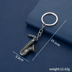 Stylish Music Lover Saxophone Keychain 7 S317e1744186142ffba71f60f19980527p