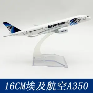 EgyptAir Airbus A350 1:400 Diecast Model 6 S319bc6716f114e0394cc0715eb90b969D