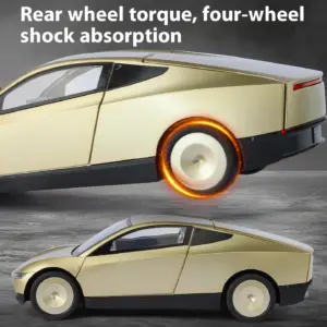 Gold Futuristic Robot Taxi Model 1:24 Scale 13 S31c07fa00c6c4b81971e6542aaa34184z