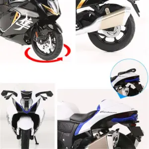 Suzuki Hayabusa GSX-1300R Diecast Model 1:12 Scale 12 S31d03b8f0ada4cf49365d580385277b3M
