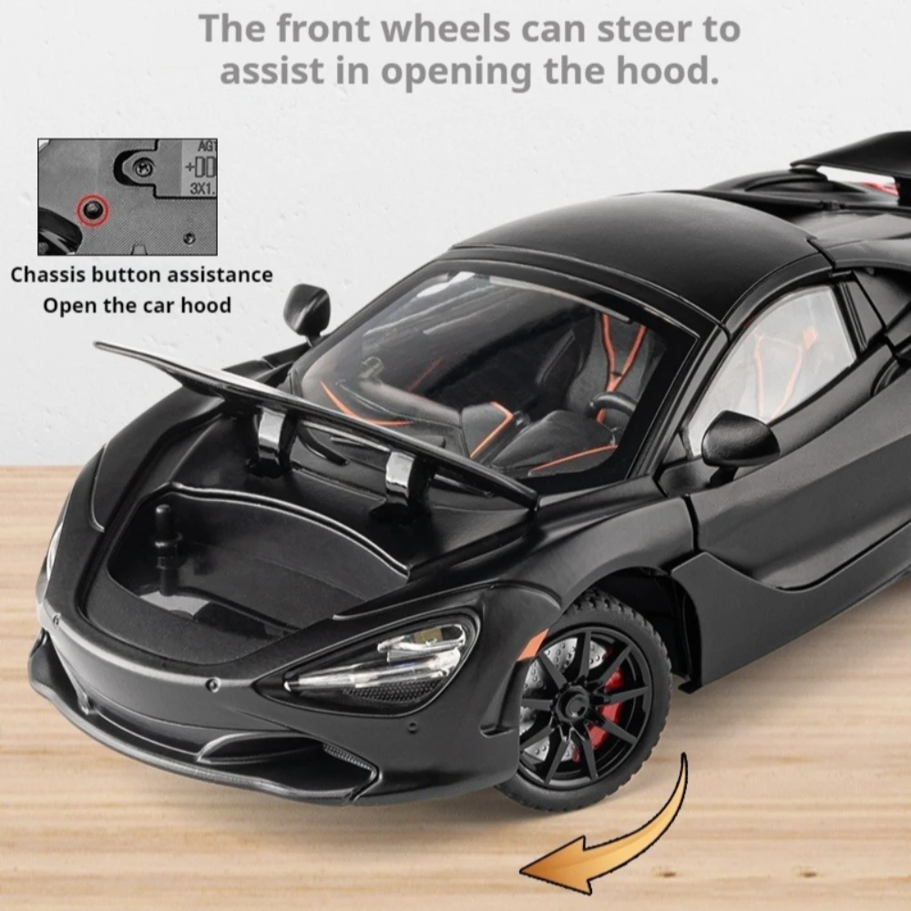 1:24 Scale McLaren Senna and 720S Diecast Model 3 1:24 Scale McLaren Senna and 720S Diecast Model - Image 3