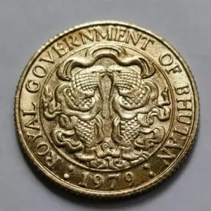 Replica 1979 Bhutan Copper Coin 21.5mm