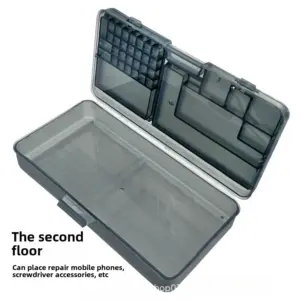 Black Double-Layer Storage Box for Small Parts 9 S3226c6fe4f6b4db4b2e2b1c9048a4265j