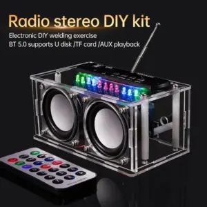 Bluetooth Stereo DIY Radio Amplifier Kit
