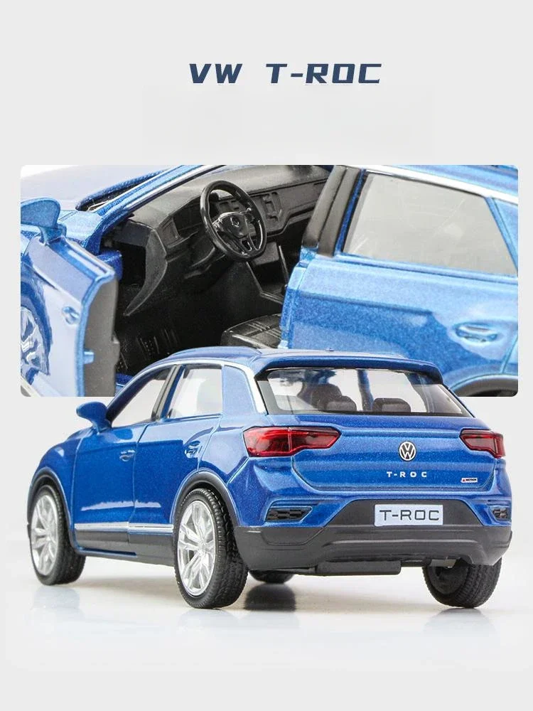Volkswagen T-ROC Diecast Model Car 1:36 Scale 4 Volkswagen T-ROC Diecast Model Car 1:36 Scale - Image 4