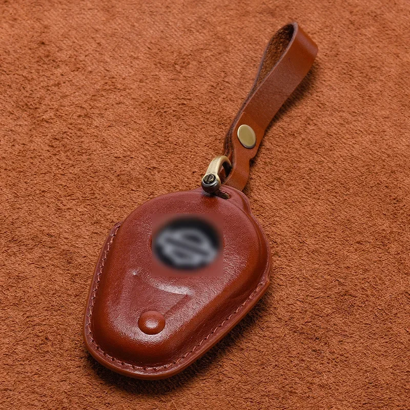Premium Leather Motorcycle Key Cover for Harley 4 Premium Leather Motorcycle Key Cover for Harley - Image 4