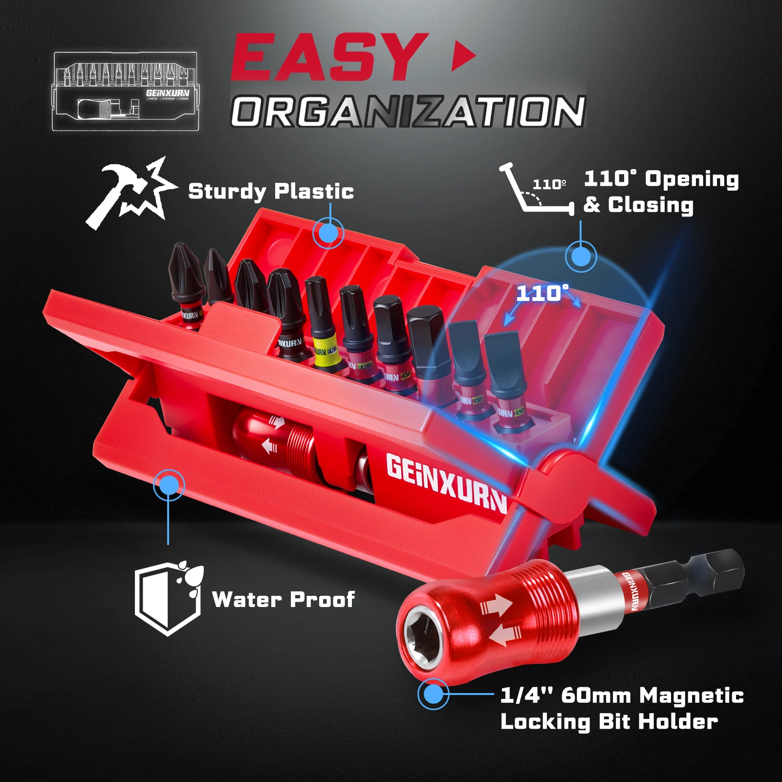 Impact Screwdriver Bits Set for Professionals 6 Impact Screwdriver Bits Set for Professionals - Image 6