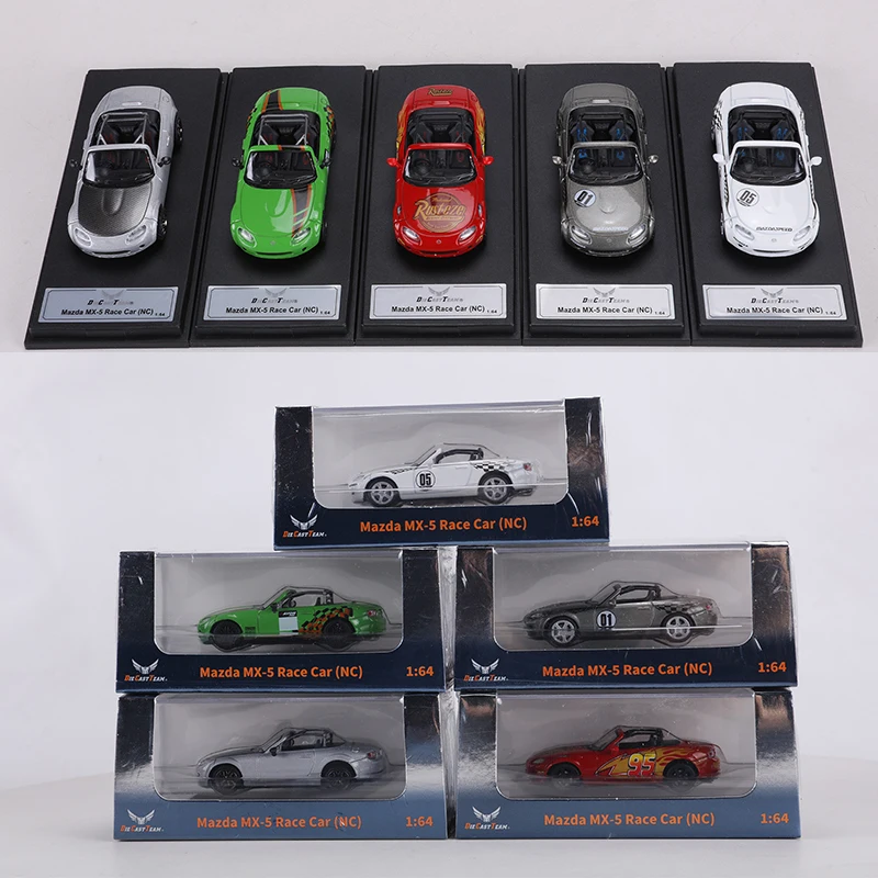 Mazda MX-5 1:64 Scale Diecast Racing Model 6 Mazda MX-5 1:64 Scale Diecast Racing Model - Image 6