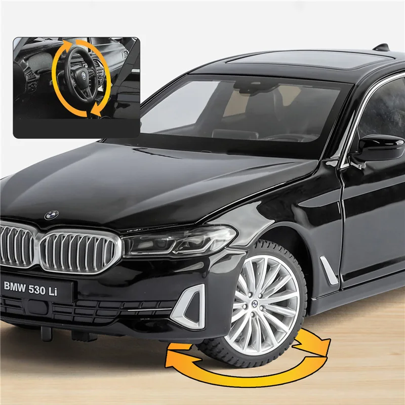BMW 5 Series 530i 1:18 Scale Diecast Model 4 BMW 5 Series 530i 1:18 Scale Diecast Model - Image 4