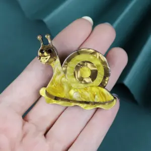 Vibrant Acrylic Snail Brooch for Fashion 9 S32a6dea24ce04ff999505e0f1dc59c52g
