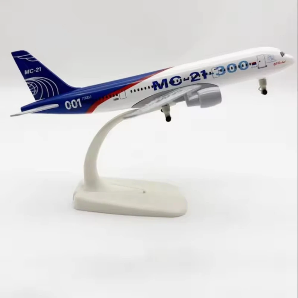 Russian MC-21 Die-Cast Model Airplane, 20cm 5 Russian MC-21 Die-Cast Model Airplane, 20cm - Image 5