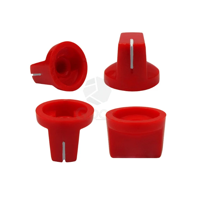 Flat Head Guitar Knobs Set for 6mm Potentiometers 9 Flat Head Guitar Knobs Set for 6mm Potentiometers - Image 9