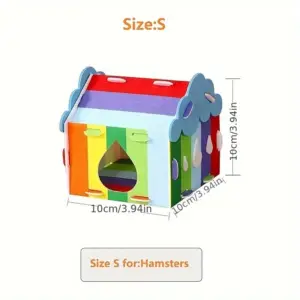 Colorful Felt Pet Hideout for Small Animals 11 S334b705dc6af4f698f8e75b5ddc58924L