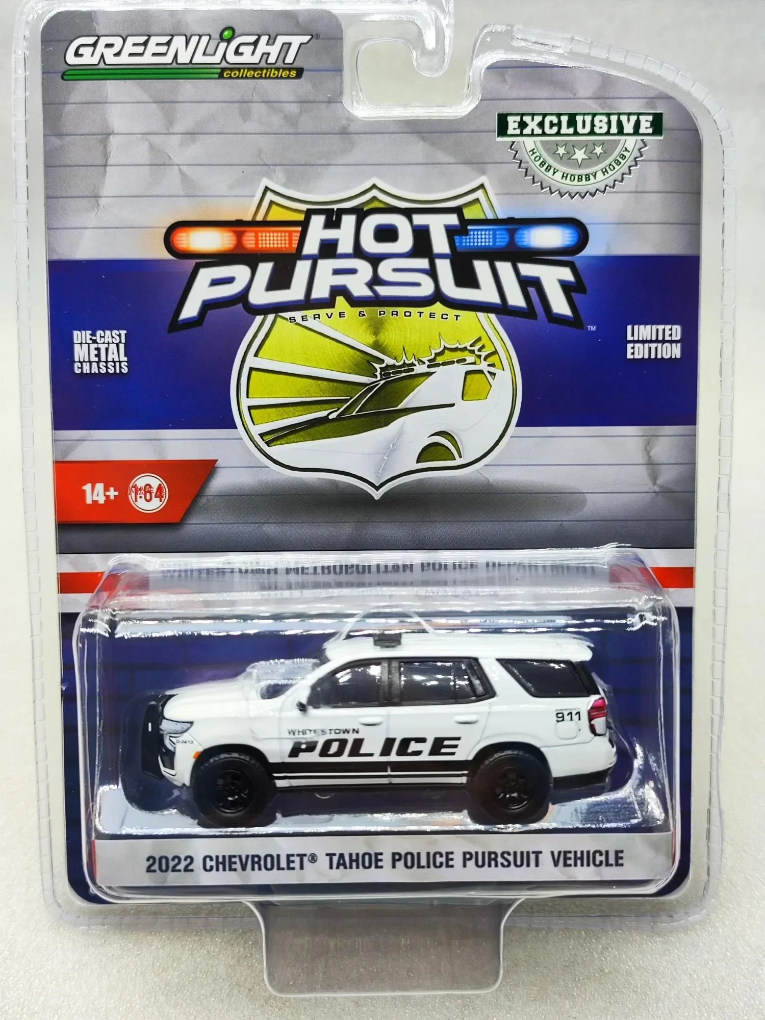 2022 Chevrolet Tahoe Police Model Diecast 1:64 Scale 7 2022 Chevrolet Tahoe Police Model Diecast 1:64 Scale - Image 7