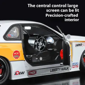 1:18 Scale Modified GTR Alloy Diecast Model 12 S341eedea50f948cfb1d0f7840c70cedfw