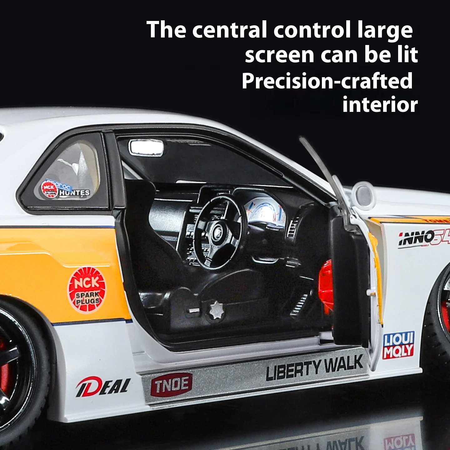 1:18 Scale Modified GTR Alloy Diecast Model 5 1:18 Scale Modified GTR Alloy Diecast Model - Image 5