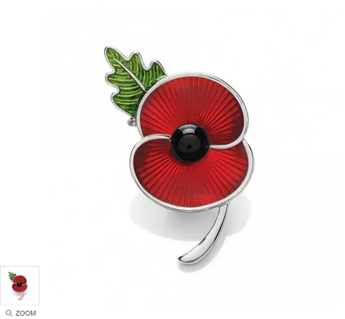 Vibrant Red Poppy Brooch for Women & Men 6 Vibrant Red Poppy Brooch for Women & Men - Image 6