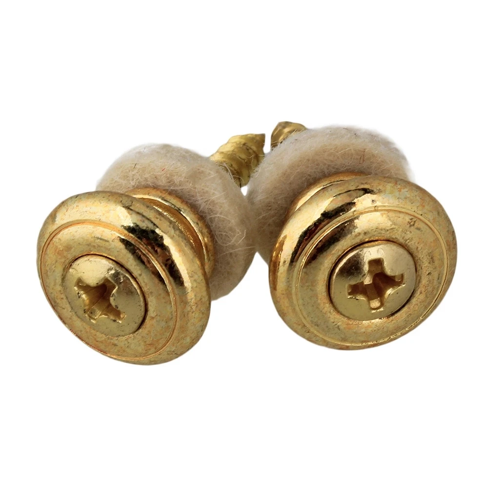 Stylish Guitar Strap Lock Pins in Chrome, Black, or Copper 2 Stylish Guitar Strap Lock Pins in Chrome, Black, or Copper - Image 2