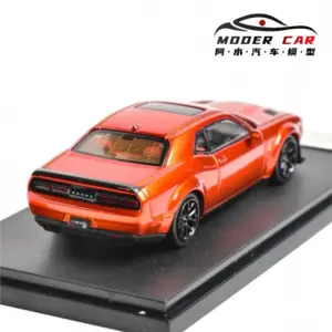 Yellow 1:64 SRT Hellcat Diecast Model 10 S34699a67534946cf805d576a121dc842L