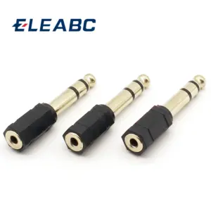 Set of 3 Mono Audio Adapters for Professional Use