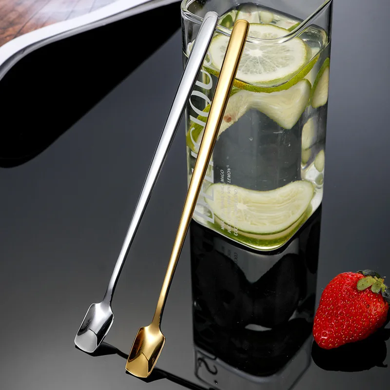 Elegant Gold Stainless Steel Stirring Spoon 14.8cm 4 Elegant Gold Stainless Steel Stirring Spoon 14.8cm - Image 4