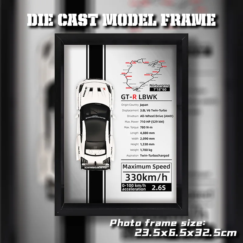 Blue 1:32 Scale Diecast GT-R R34 Model 5 Blue 1:32 Scale Diecast GT-R R34 Model - Image 5