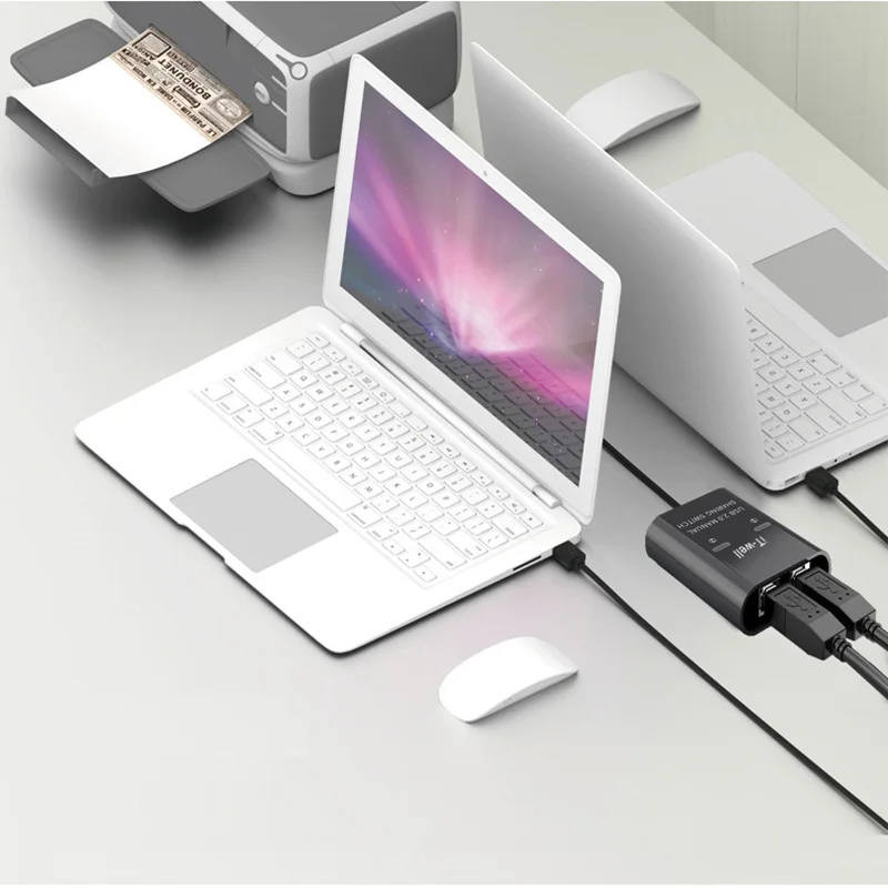 USB Printer Switch Hub for Dual Computer Use 5 USB Printer Switch Hub for Dual Computer Use - Image 5