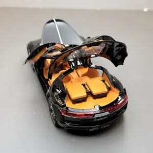 1:24 Scale Black Diecast Sports Car Model 13 S34d36500b8fb4dd6af94656444cdf4abe
