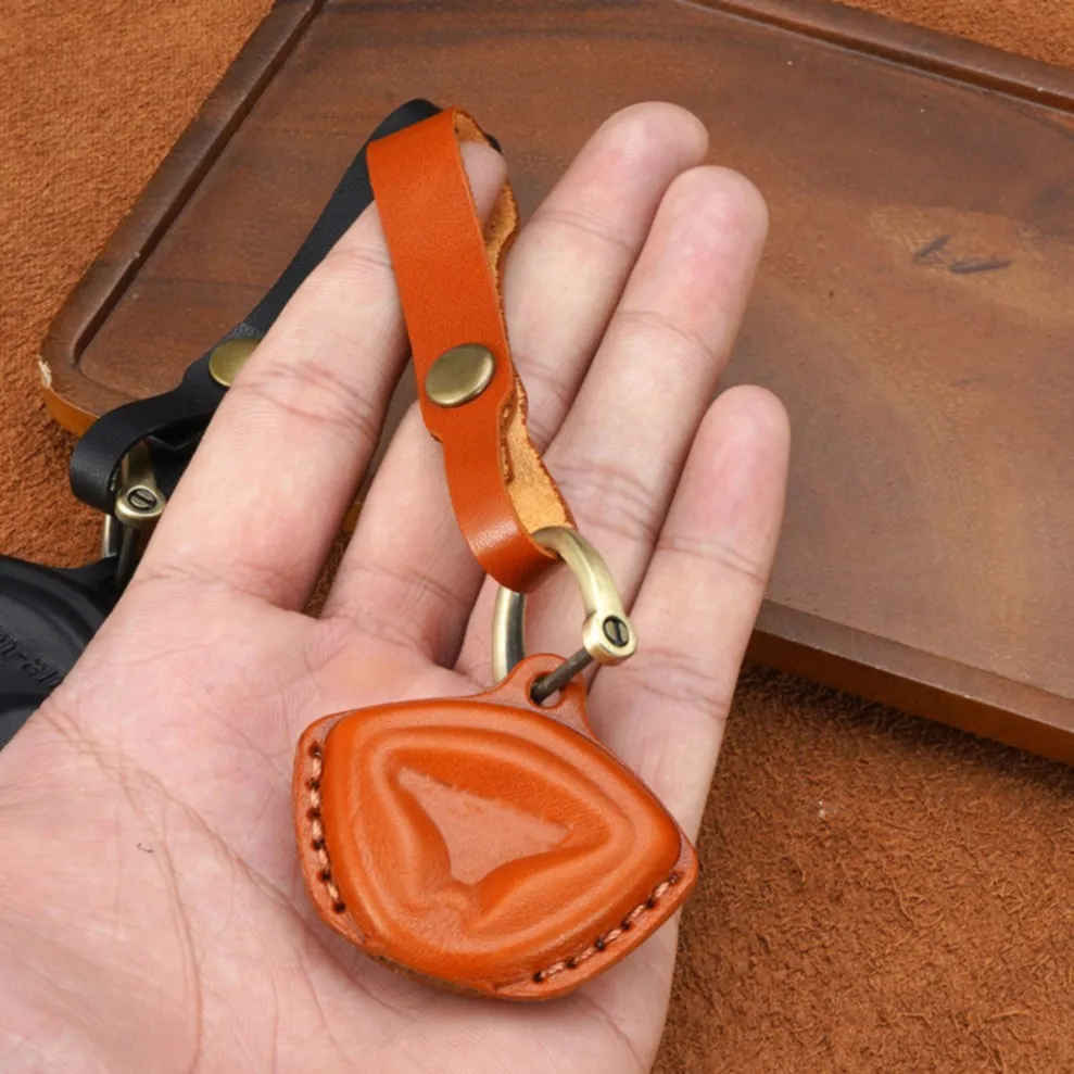 Motorcycle Leather Key Cover for Can-Am Models 2 Motorcycle Leather Key Cover for Can-Am Models - Image 2