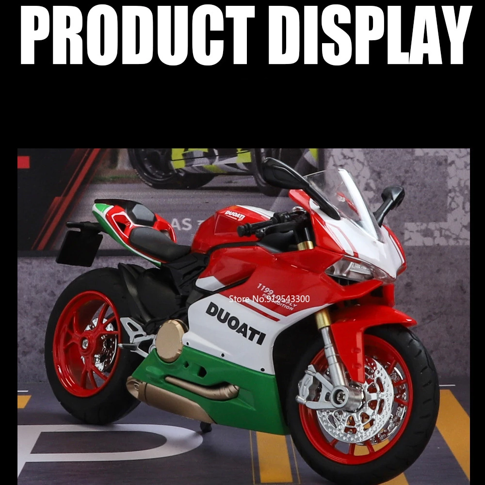1:12 Scale Ducati Race Bike Model 6 1:12 Scale Ducati Race Bike Model - Image 6