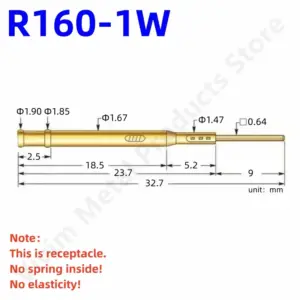 Brass Test Receptacle for ICT/FCT Probes 6 S34dfdf75586c45549caa5e1cbdd3bfa2y