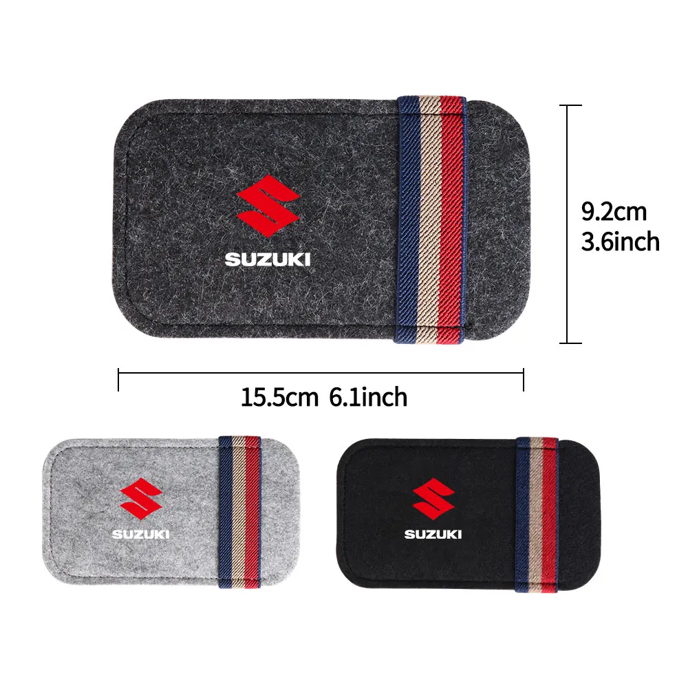 Suzuki Car Sun Visor Glasses Case 15.5x9.2cm 3 Suzuki Car Sun Visor Glasses Case 15.5x9.2cm - Image 3