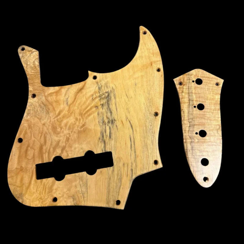 Ailanthus Wood Pickguard for J. Bass 8 Ailanthus Wood Pickguard for J. Bass - Image 8