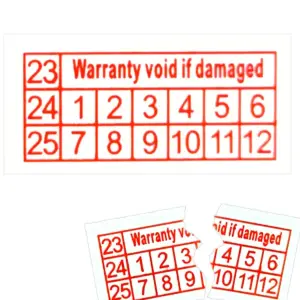 Warranty Security Stickers - 16x8mm Tamper-Evident 13 S3524cbf35db548d88c7c7c4e3b110063z