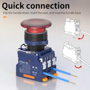 High-Current 22mm Industrial Push Button Switch 10 S352702b80edb4857b95e996f7142a2aa1