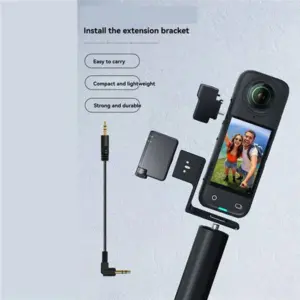 Insta360 X4/X3/ONE X2 Microphone Cold Shoe Adapter 9 S3549c8ce335841e2af90764ce2385550v