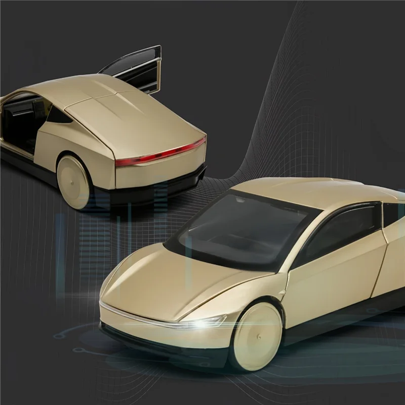 Futuristic 1:32 Scale Diecast Robotaxi Model 3 Futuristic 1:32 Scale Diecast Robotaxi Model - Image 3