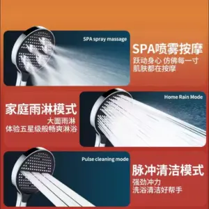 High-Pressure 15cm Handheld Shower Head 15 S35704a37b491405dbafeaa96af9ded60Y