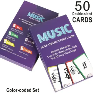 Music Flash Cards Set for Beginners 7 S3575e26585ec4dc1b2fad9356006fb29B