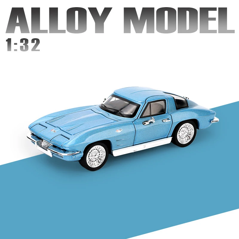 Corvette C2 Sting Ray 1:32 Diecast Model 7 Corvette C2 Sting Ray 1:32 Diecast Model - Image 7