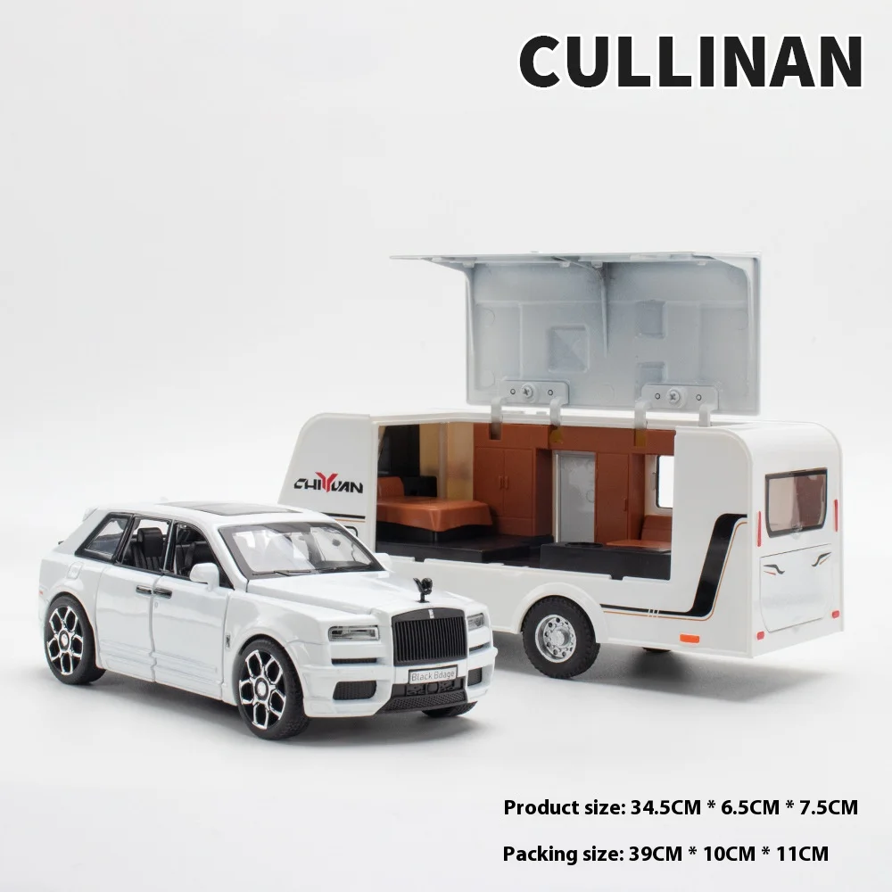Diecast Rolls-Royce Cullinan RV Model 1:32 Scale 8 Diecast Rolls-Royce Cullinan RV Model 1:32 Scale - Image 8