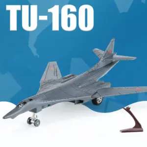 Alloy TU-160 Stealth Bomber Model 1:200 Scale 17 S35db6800d1ec4bd492270264a23177174
