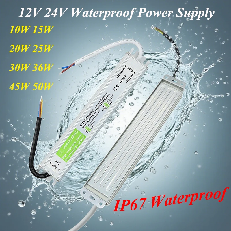Indoor/Outdoor Waterproof Power Supply 10W-50W 2 Indoor/Outdoor Waterproof Power Supply 10W-50W - Image 2