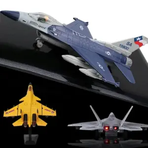 F16 Alloy Fighter Model in Blue and Gray 11 S35f4a065f79349c884ecc80d71cf0afbb