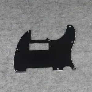 Black 3-Ply TL Guitar Pickguard with Humbucker Cutout 7 S35f9420a3b8847918e34b1f3008f02c0f