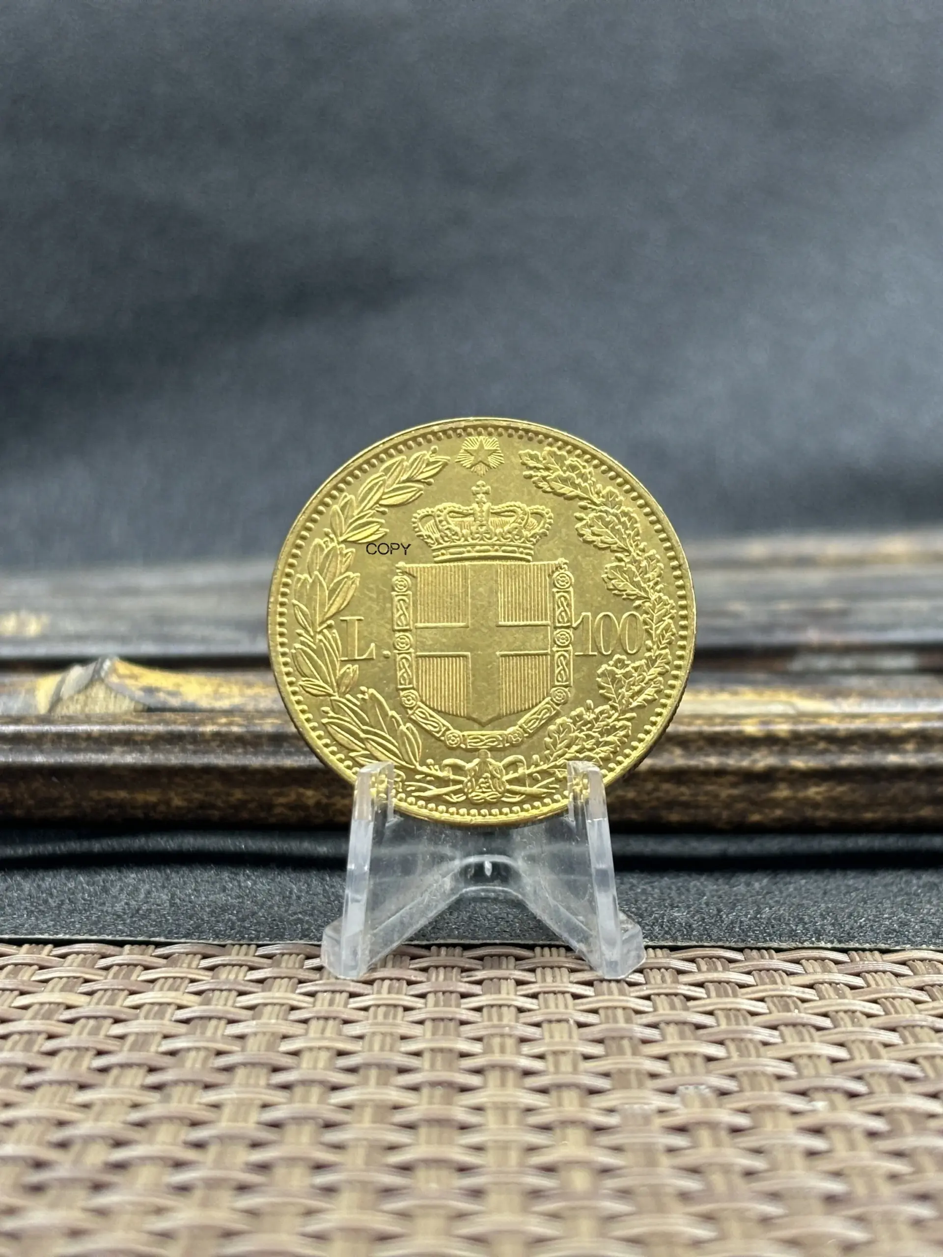 Italy 1891 Umberto I Vintage Medal Replica 4 Italy 1891 Umberto I Vintage Medal Replica - Image 4