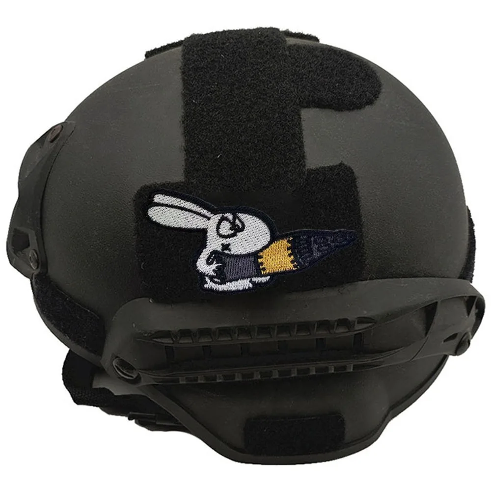 Playful Rabbit Embroidered Badge for Clothing 4 Playful Rabbit Embroidered Badge for Clothing - Image 4